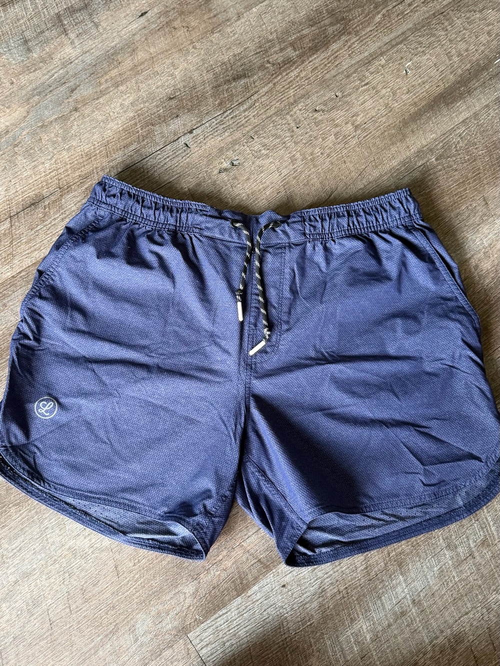 Men's Athletic Mesh Running Shorts - Navy